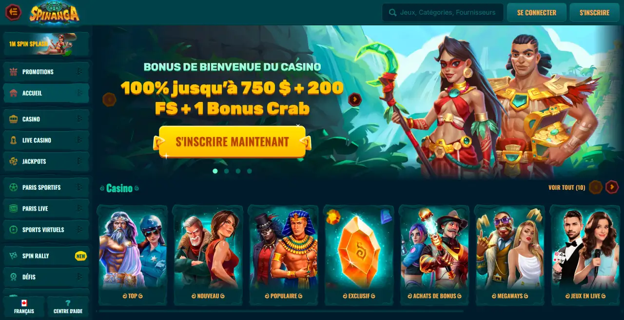 Spinanga Casino Fr